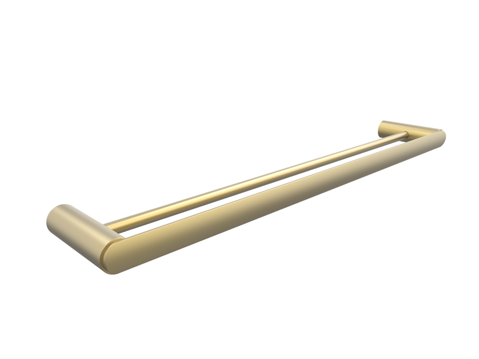 PAR Taps Lava Towel Rail Double 800mm - Brass (E23.072.2.43)