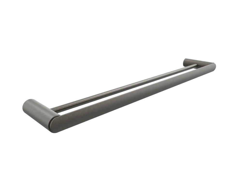 PAR Taps Lava Towel Rail Double 800mm - Volcanic Grey (E23.072.2.54)