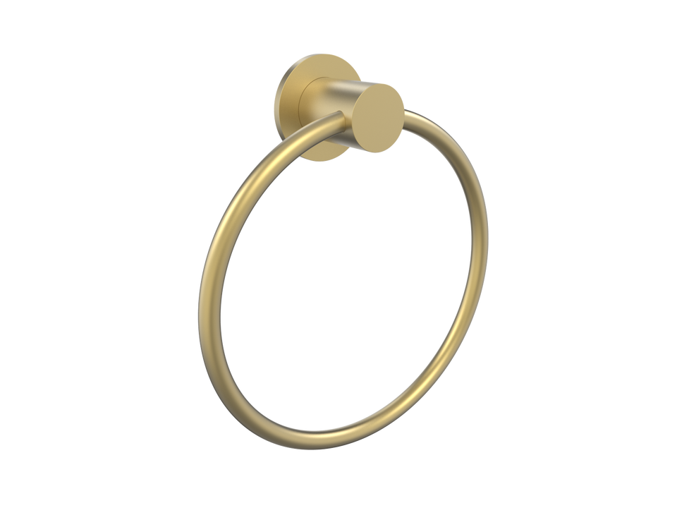 PAR Taps Portsea Towel Ring Holder - Brass (E29.131.1.43)