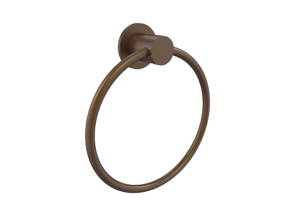 PAR Taps Portsea Towel Ring Holder - Native Brass (E29.131.1.45)