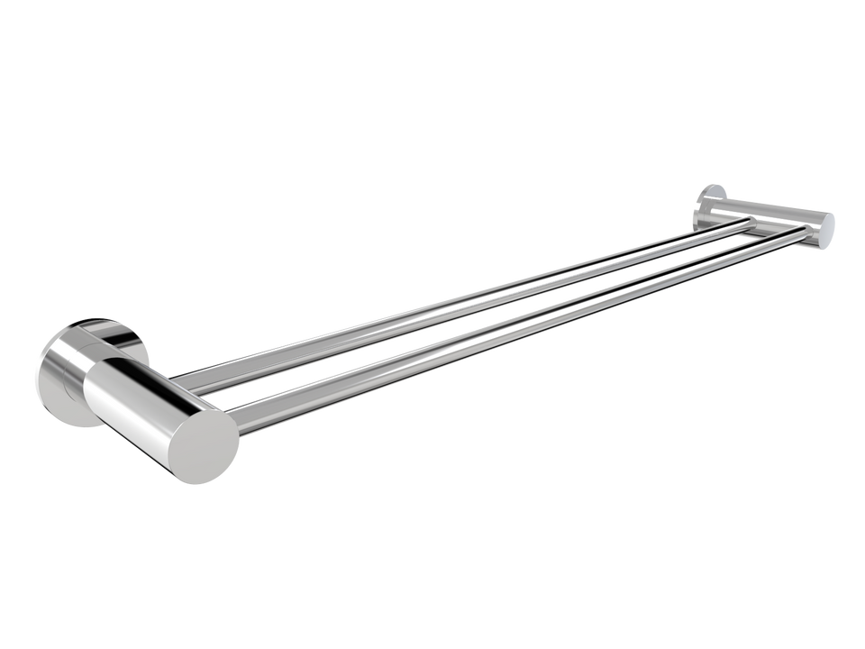 PAR Taps Portsea Towel Rail Double 625mm - Chrome (E29.172.1.01)
