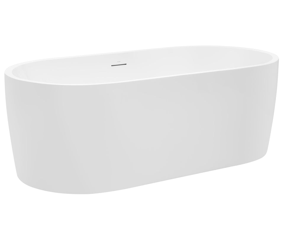 EI1700WIO | Elisi 1700 Freestanding Bath with Integrated Overflow