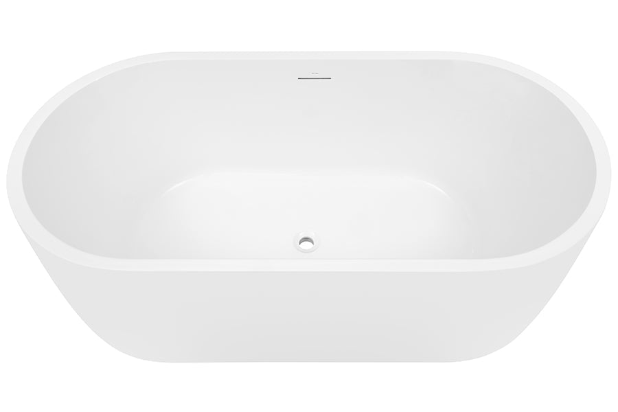 EI1700WIO | Elisi 1700 Freestanding Bath with Integrated Overflow