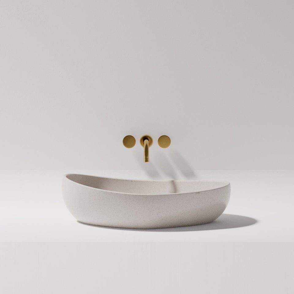Pietra Bianca Eva Above Counter Basin