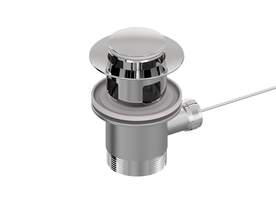 PAR Taps Universal Waste 32mm Bidet Overflow - Chrome (F11.014.2.01)