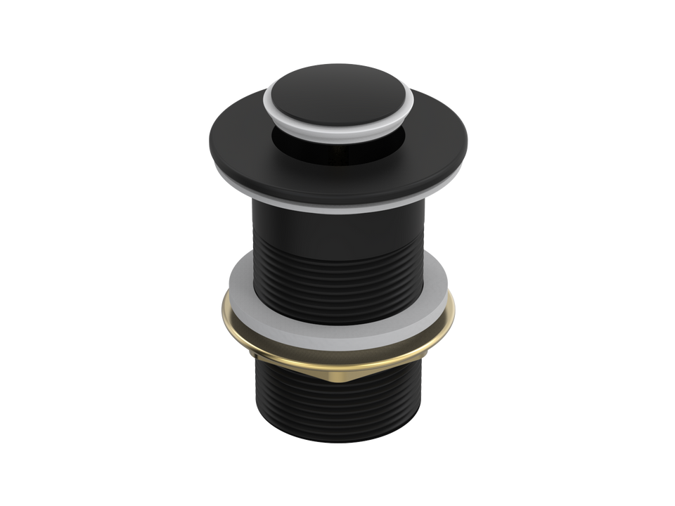 PAR Taps Universal Waste 40mm Pop - Up - Matt Black (F11.023.1.34)