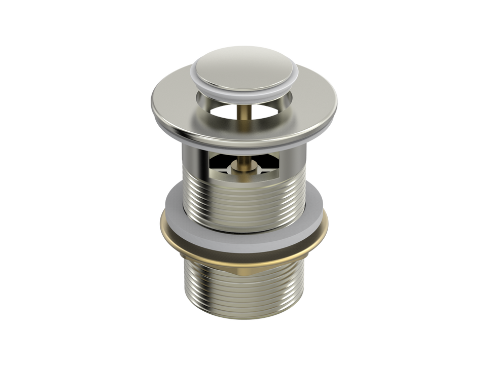 PAR Taps Universal Waste 40mm Pop - Up Overflow - Brushed Nickel (F11.023.2.25)