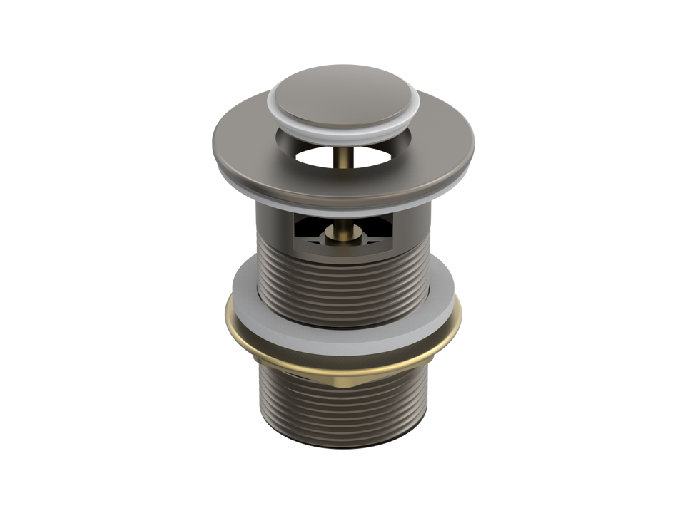 PAR Taps Universal Waste 40mm Pop - Up Overflow - Gunmetal (F11.023.2.23)