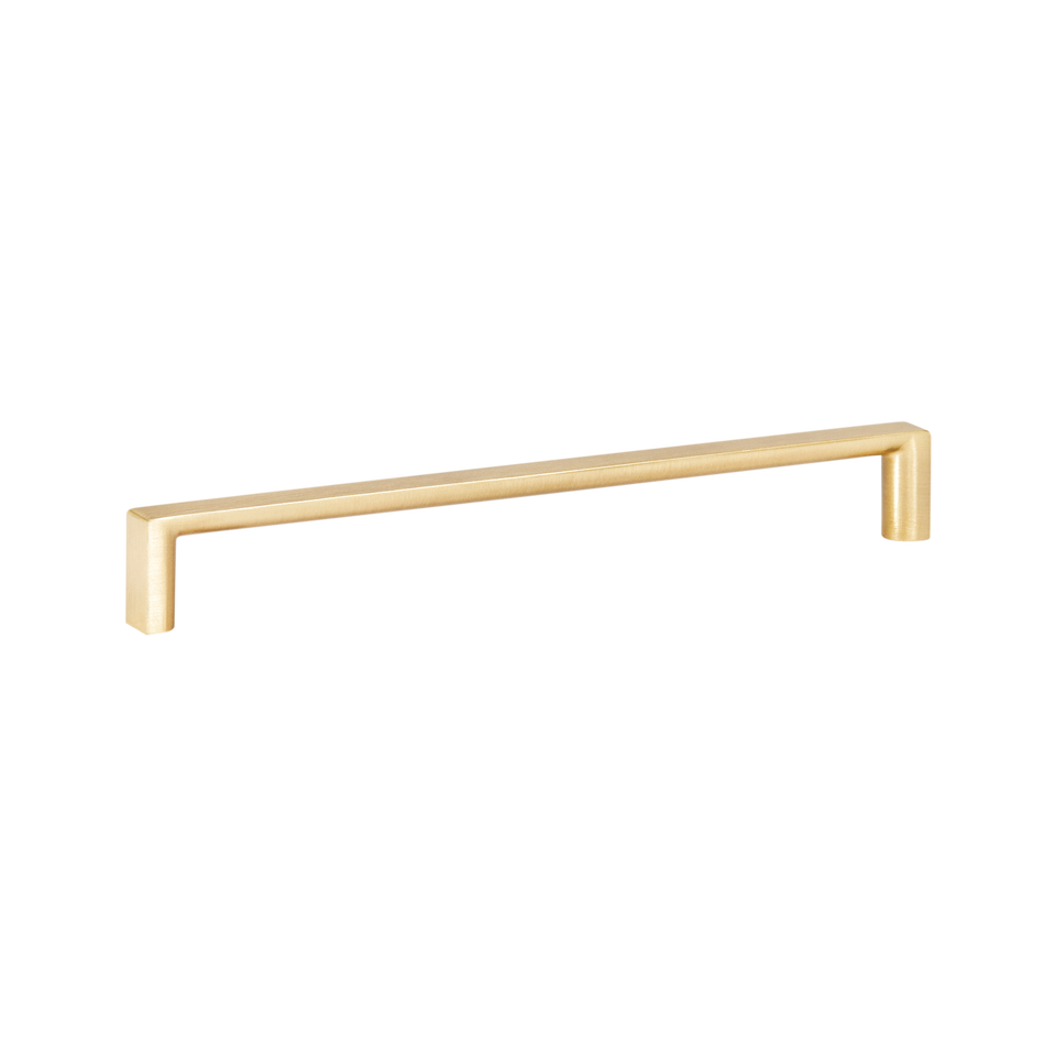Momo Handles Dallas D Handle Brushed Matt Brass