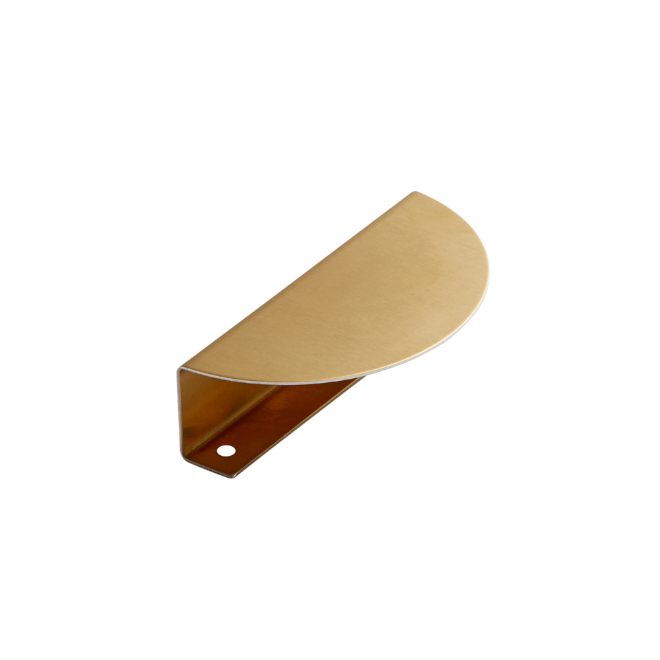 Momo Handles Sola Half Round Lip Pull Brushed Brass