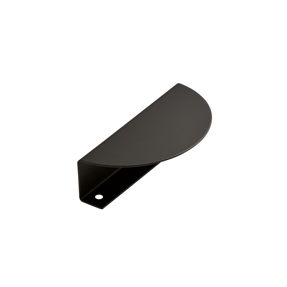 Momo Handles Sola Half Round Lip Pull Matt Black