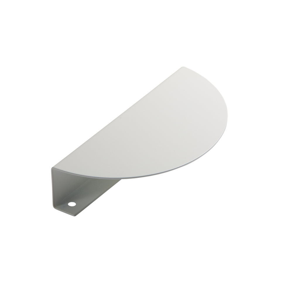 Momo Handles Sola Half Round Lip Pull White