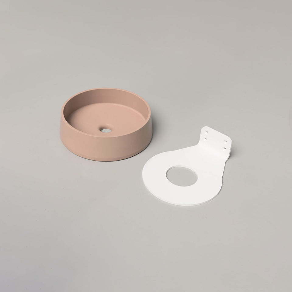 Nood Co Funl Basin - Blush Pink / Wall (FL1-2-0-BL)