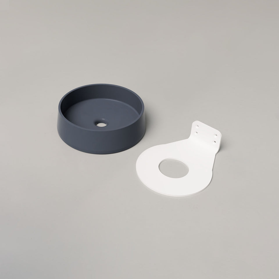 Nood Co Funl Basin - Wall Hung - Copan Blue (FL1-2-0-CO)
