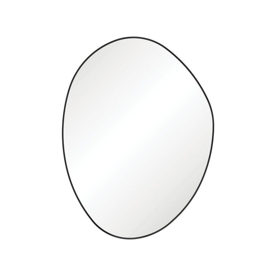 Fienza Pebble Asymmetrical Framed Mirror, 900 x
