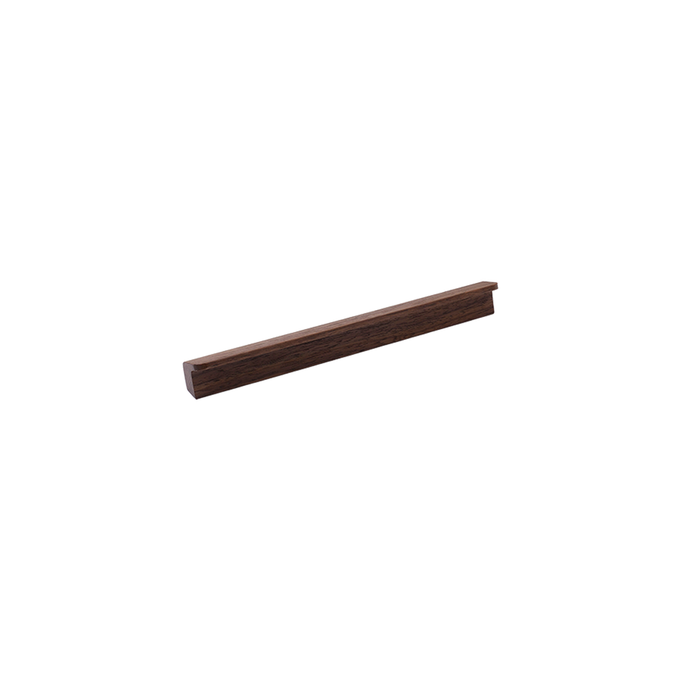 Momo Handles Flapp Timber Pull Handle Brushed Walnut