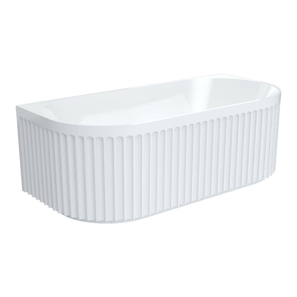 Eleanor 1700 Back-to-Wall Acrylic Bath