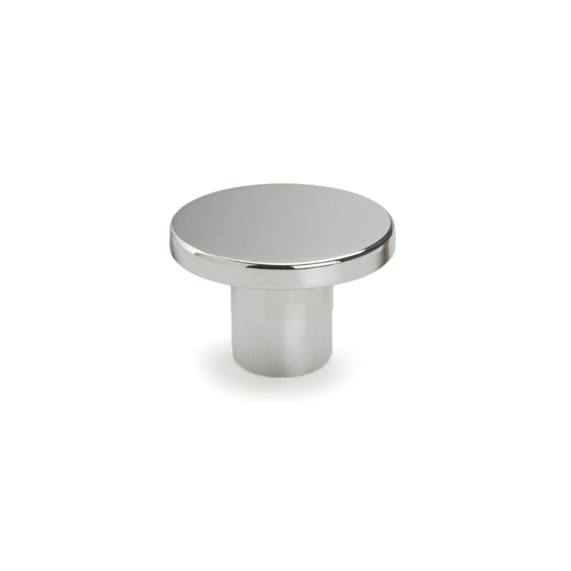 Timberline Flat Knob - Chrome (HANFTK26CH)