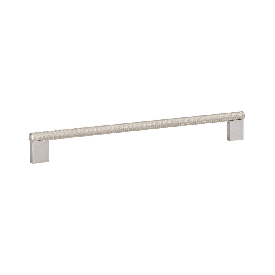 Momo Handles Graf Knurled D Handle Dull Brushed Nickel