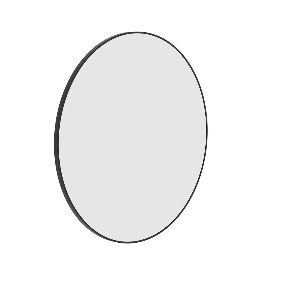Ablaze GR9090B Round Black Framed Mirror (GR9090B)