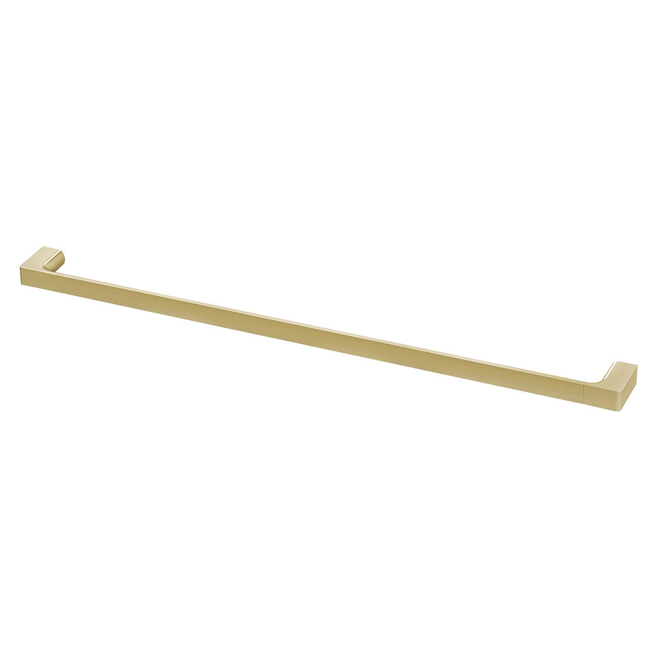 Phoenix Gloss Single Towel Rail - Brushed Gold (GS802-12)