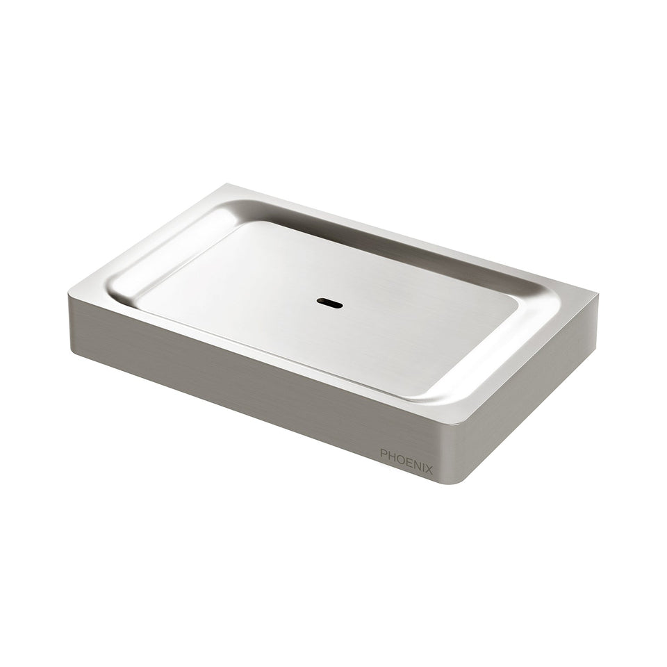 Phoenix Gloss Soap Dish - Brushed Nickel (GS895-40)
