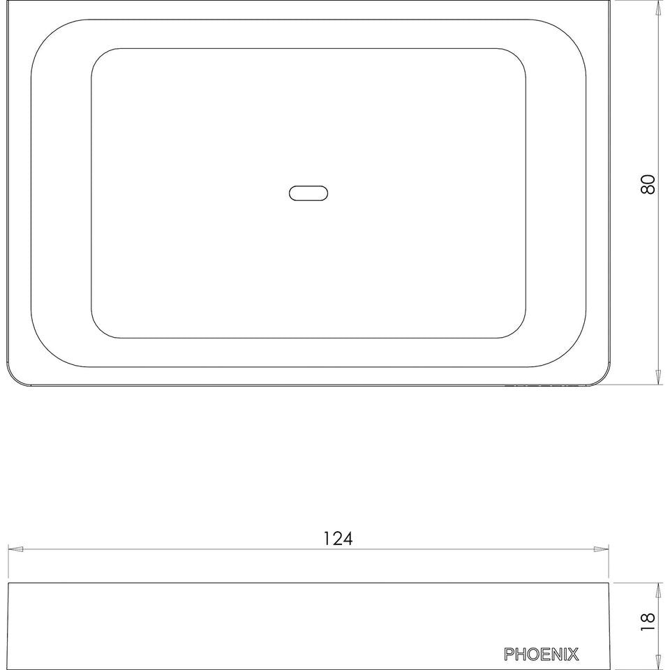 Phoenix Gloss Soap Dish