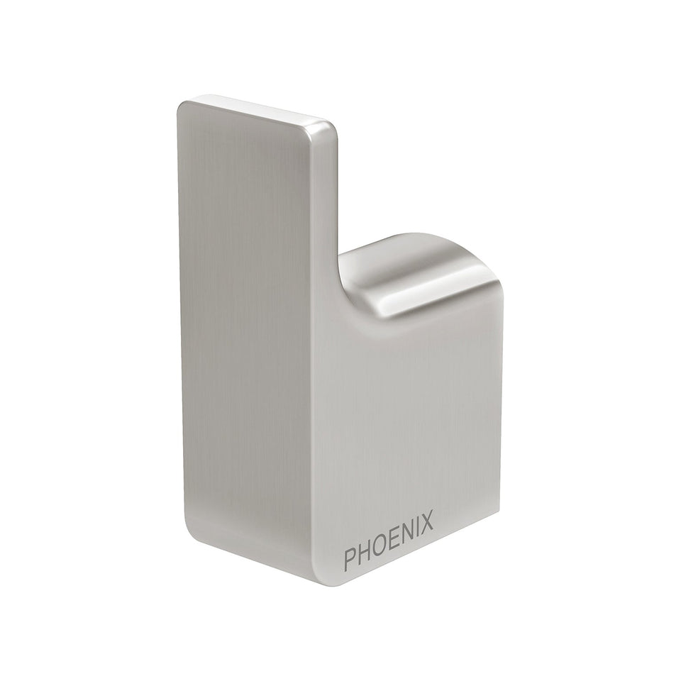 Phoenix Gloss Robe Hook - Brushed Nickel (GS897-40)