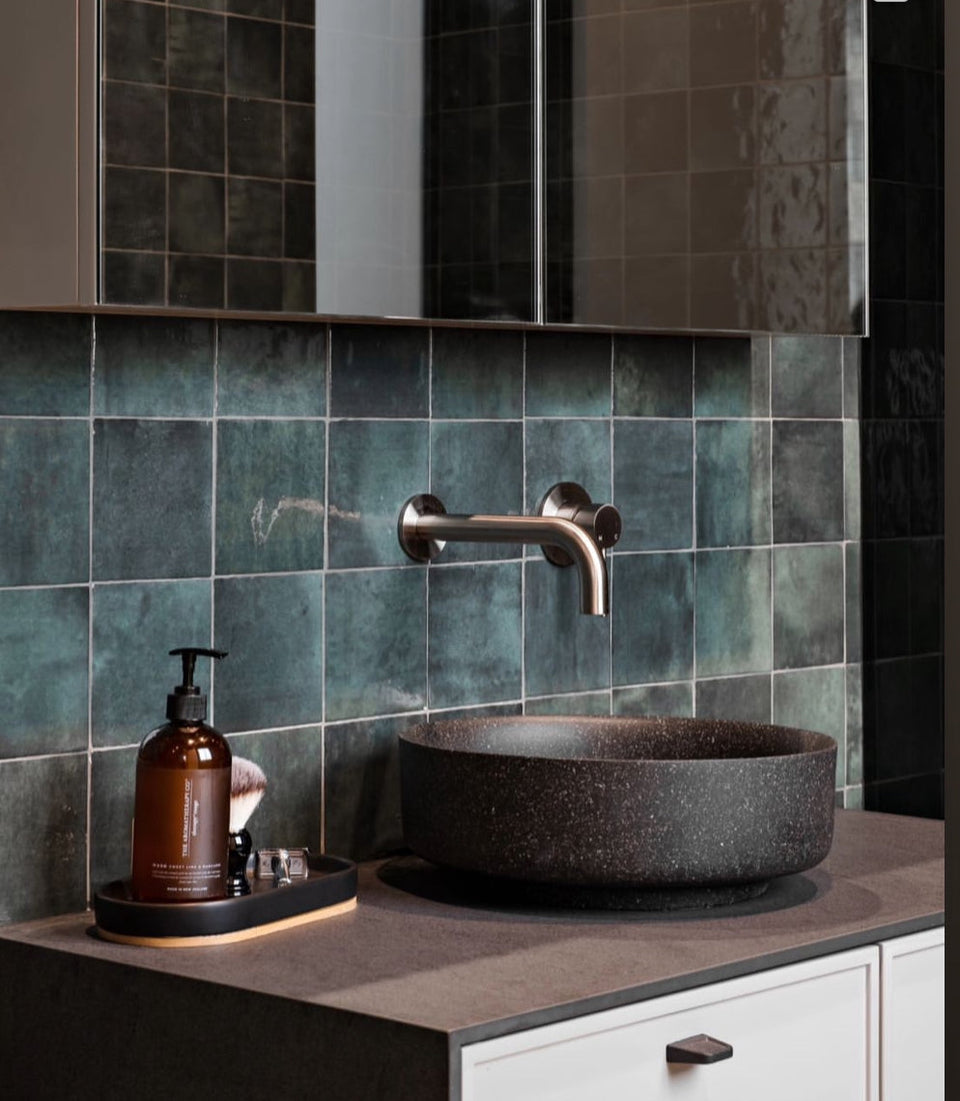 Pietra Bianca Georgia Above Counter Stone Basin
