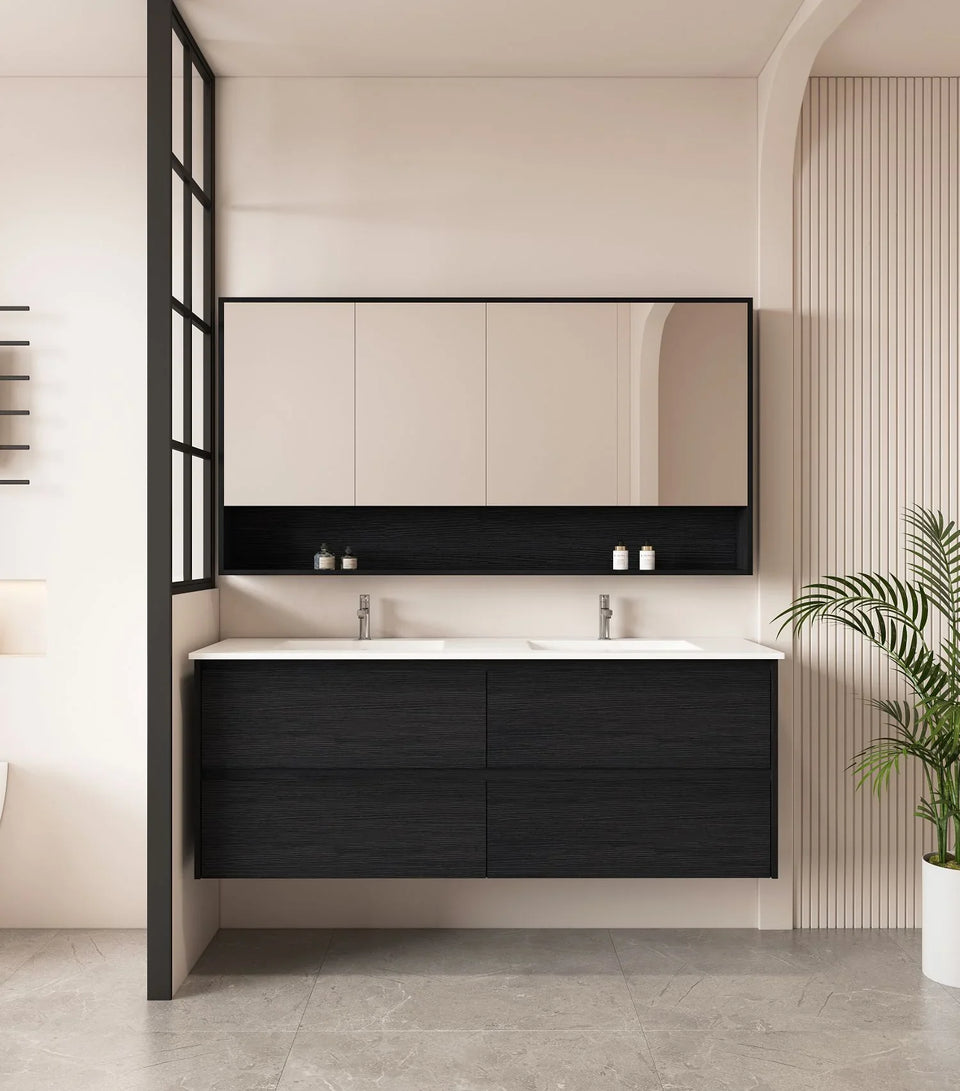 Hera Wall-Hung Vanity Oak