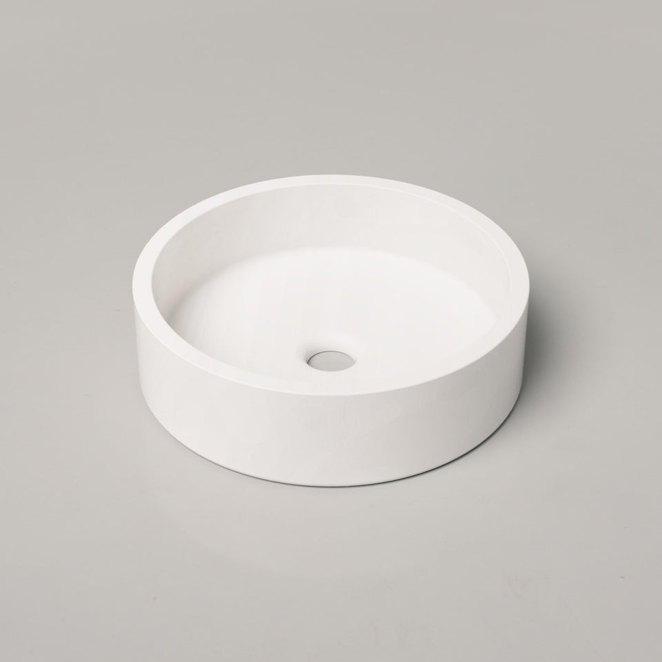 Nood Co Hoop Basin - Surface Mount - Ivory (HP1-1-0-IV)