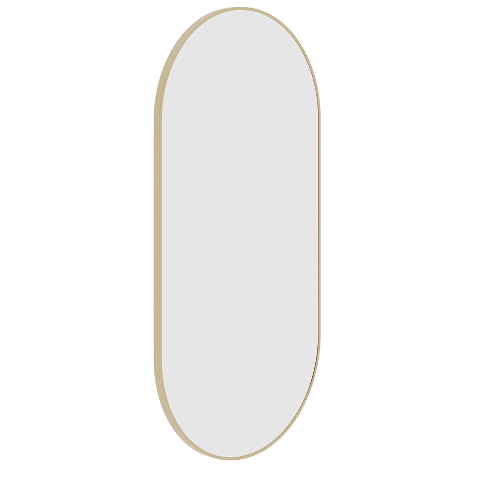 Ablaze HP5010G Pill Gold Framed Mirror (HP5010G)