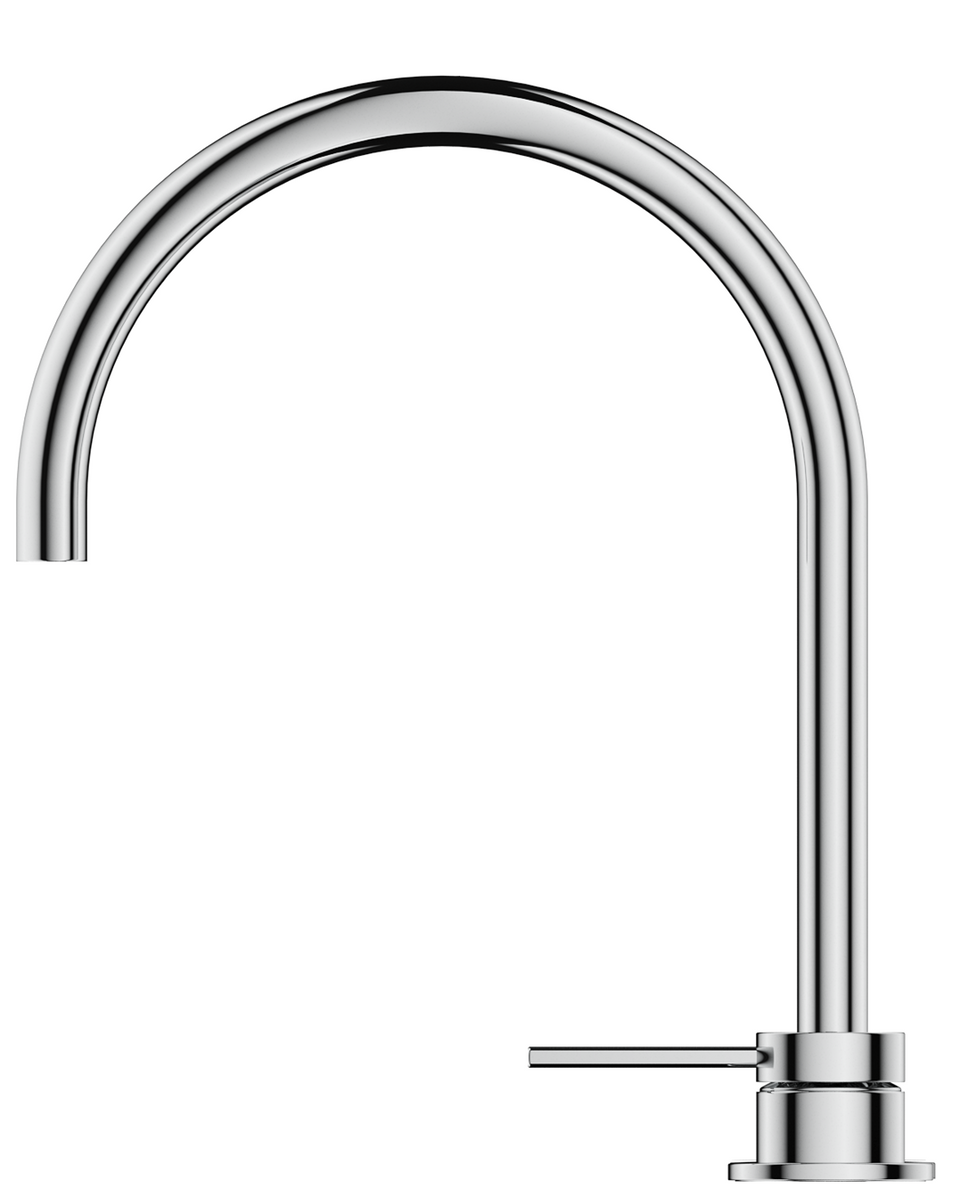Bella Vista Mica Gooseneck Hob Sink/Basin Mixer Set (HSK-5-CP) 2