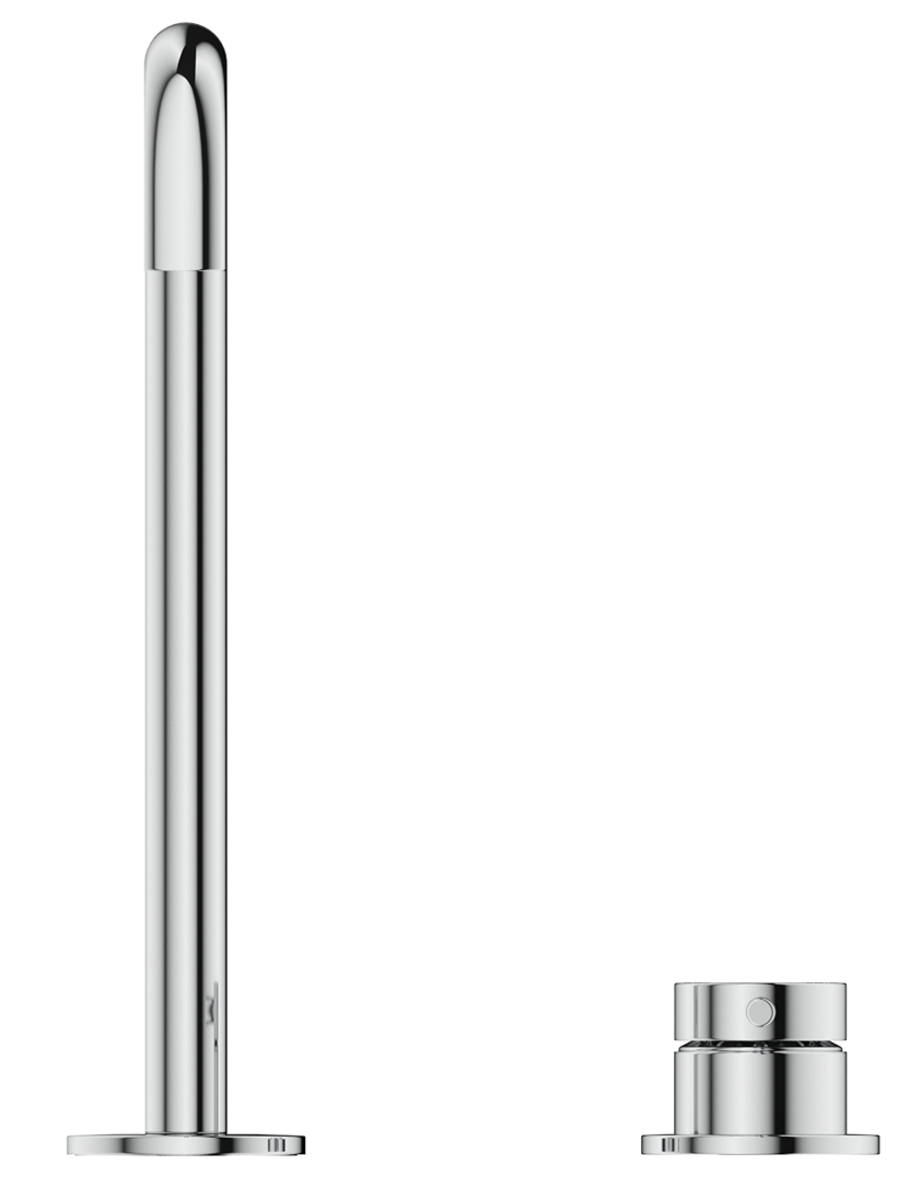 Bella Vista Mica Soft-Square Hob Sink/Basin Mixer Set (HSK-5-R90-CP) 3