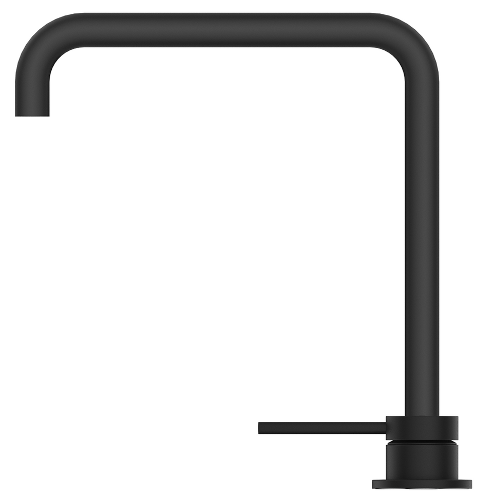 Bella Vista Mica Soft-Square Hob Sink/Basin Mixer Set (HSK-5-R90-BLK) 2