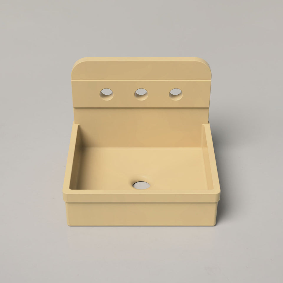 Nood Co Herbert Basin - Custard / Surface (HT1-1-3-CU)