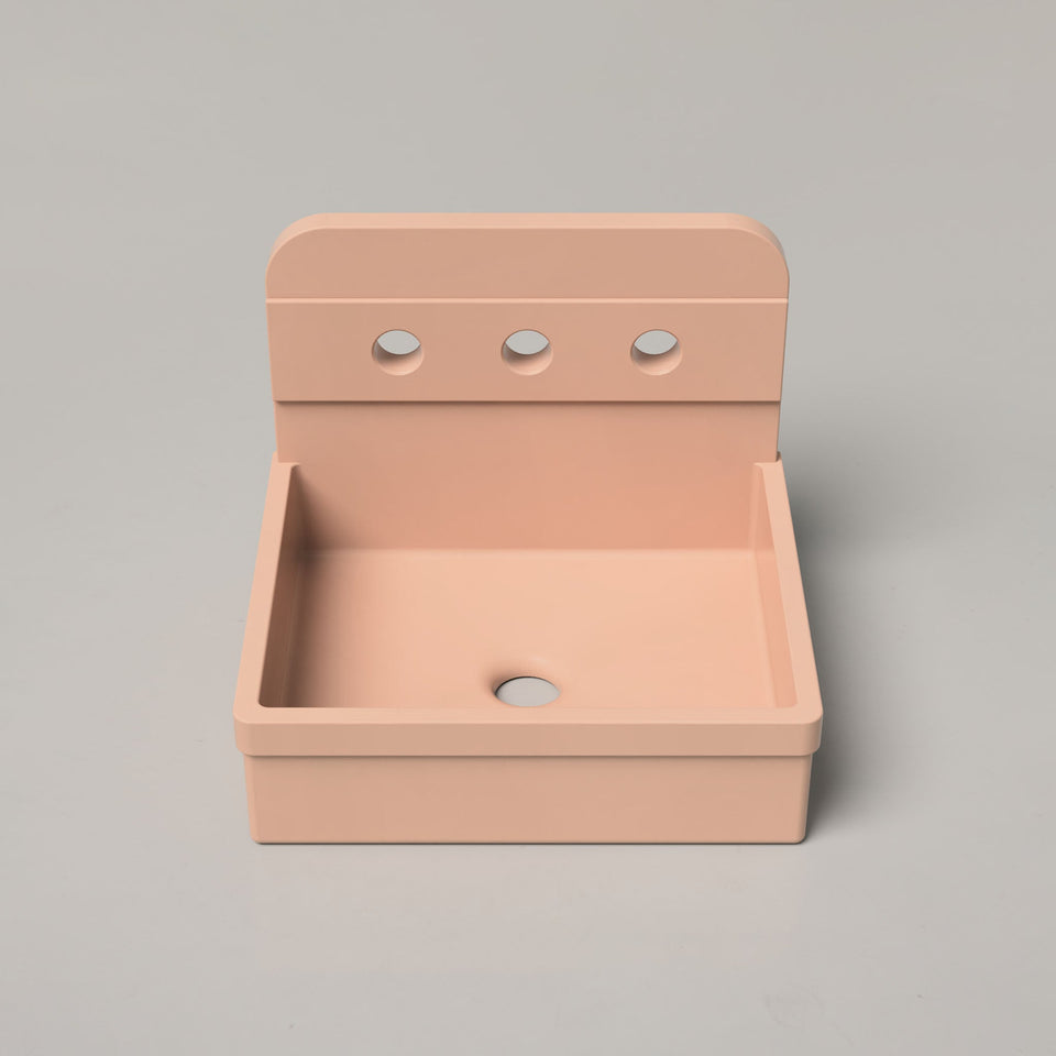 Nood Co Herbert Basin - Pastel Peach / Surface (HT1-1-3-PA)