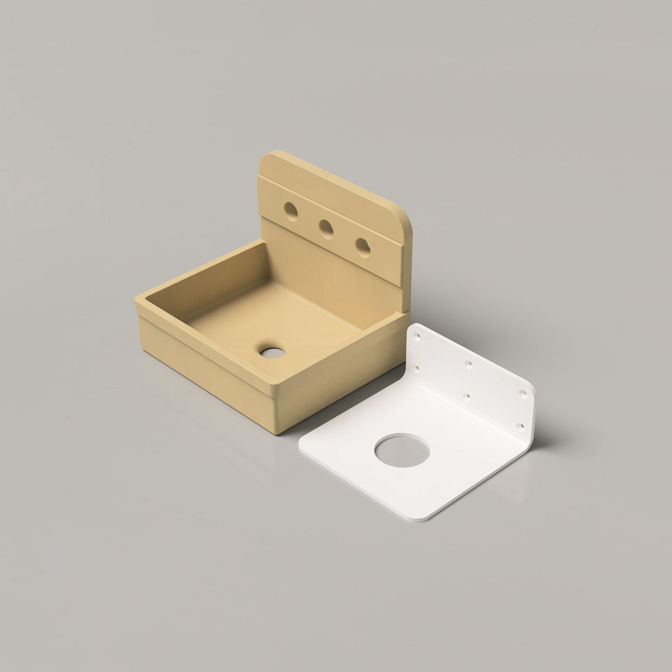 Nood Co Herbert Basin - Custard / Wall (HT1-2-3-CU)