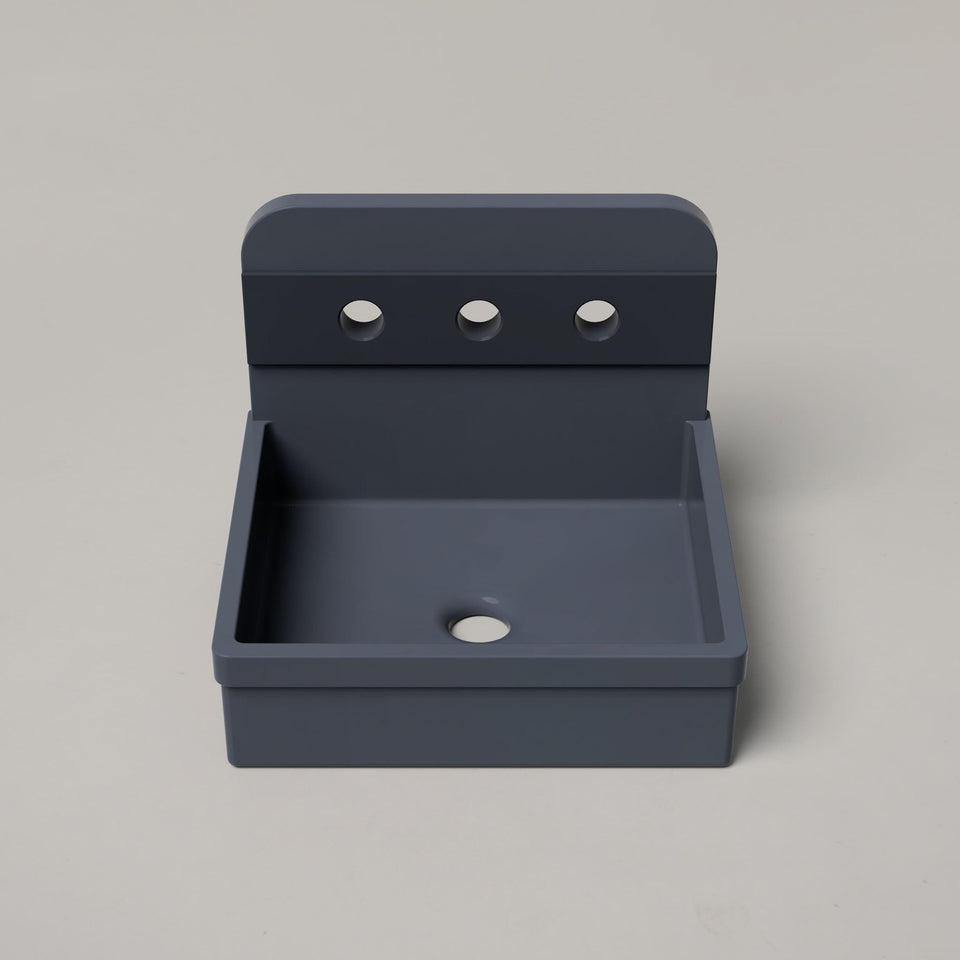 Nood Co Herbert Two Tone Basin - Copan Blue / Surface (HT2-1-3-CO)