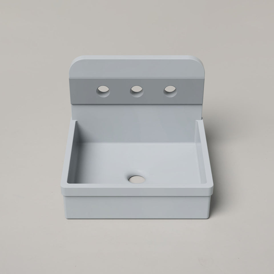 Nood Co Herbert Two Tone Basin - Powder Blue / Surface (HT2-1-3-PO)