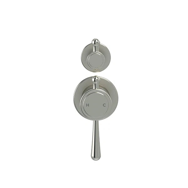 Meir Harrington Diverter Mixer Brushed Nickel Full Kit
