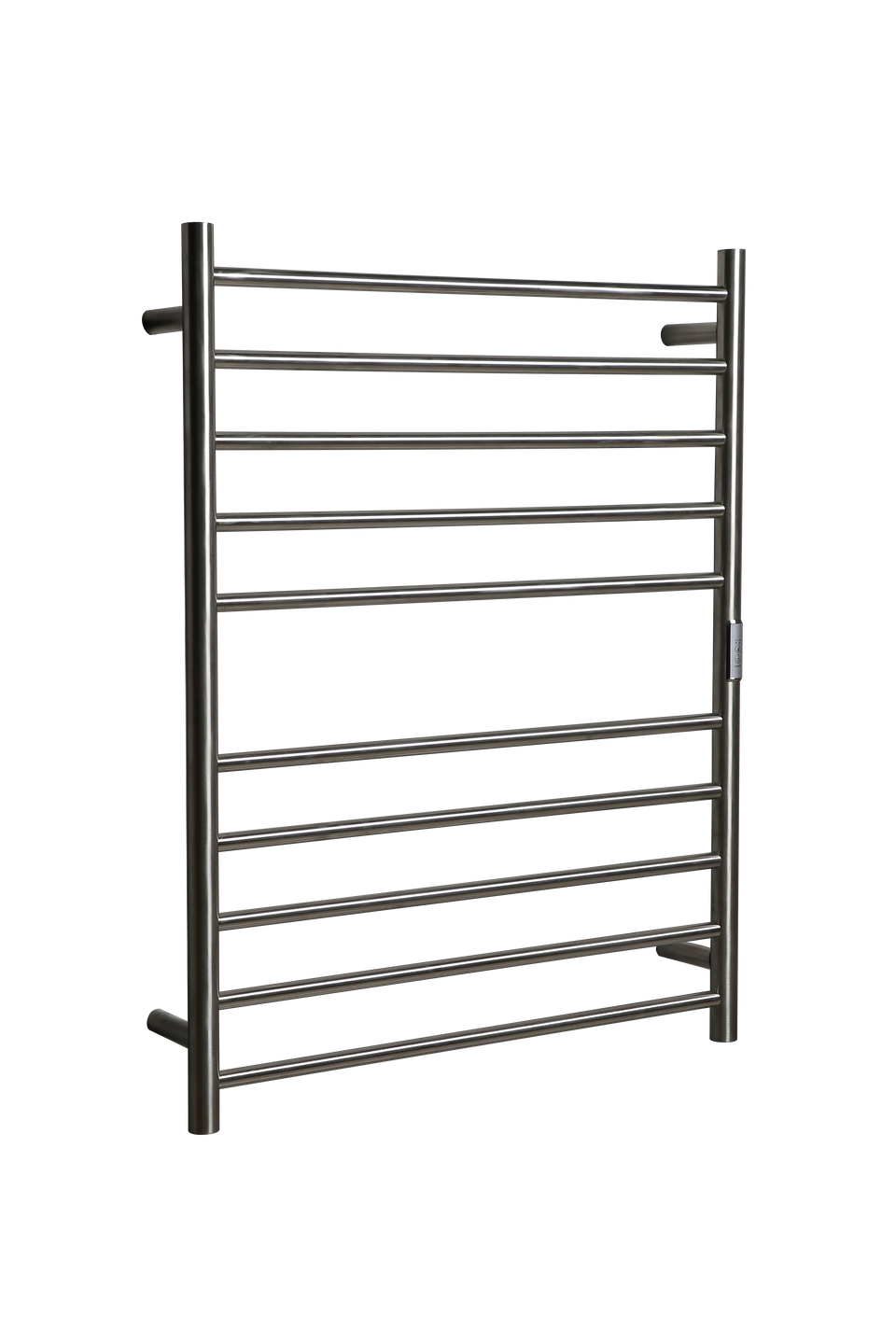 Hotwire Flat Round Heated Towel Rail 10 Bars 900hx700w Inc Timer