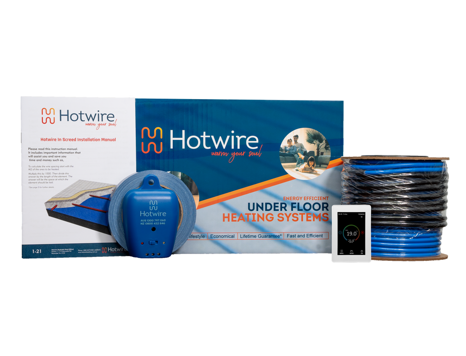 Hotwire In Screed Heating System 6000 Watts 33.6-43m2