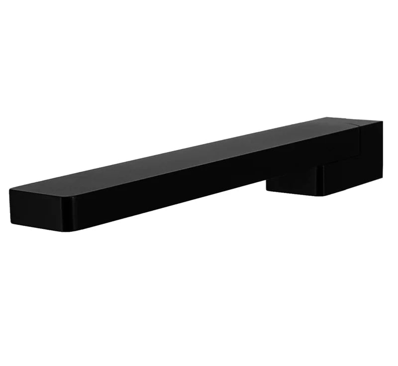 Modern National Ardmore Bath Spout 180 Degree Swivel Matte Black