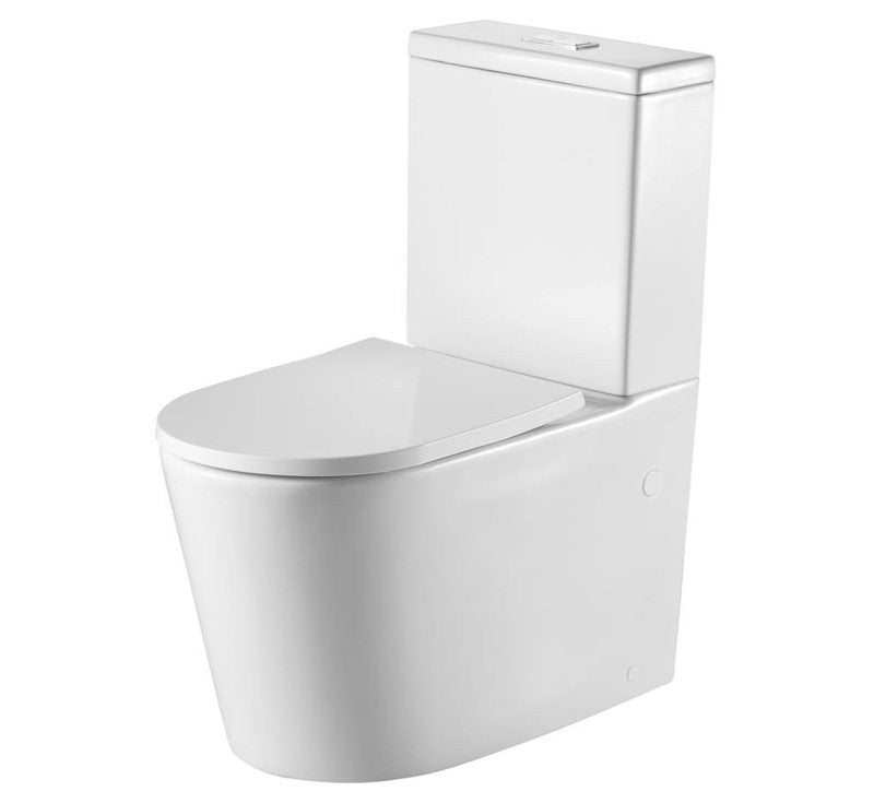 Oliveri Vienna Back to Wall Rimless Toilet Suite