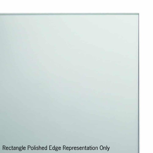 Thermogroup Rectangle Polished Edge Mirror Glue-to-Wall