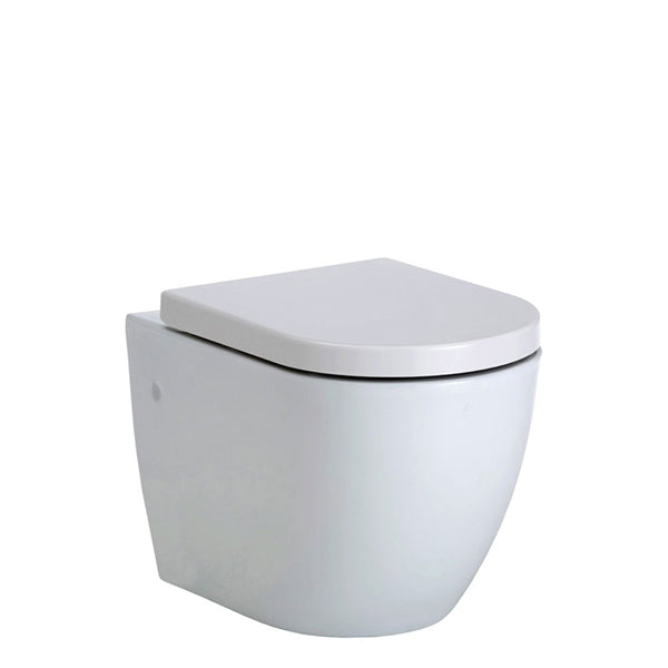 Fienza Koko Tornado Flush Wall Hung Toilet Suite Geberit Sigma In-Wall Internal