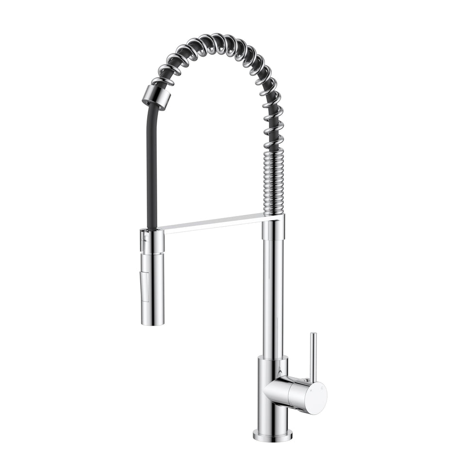 Modern National Kasper Spring Kitchen Mixer - Chrome (KSP0058)