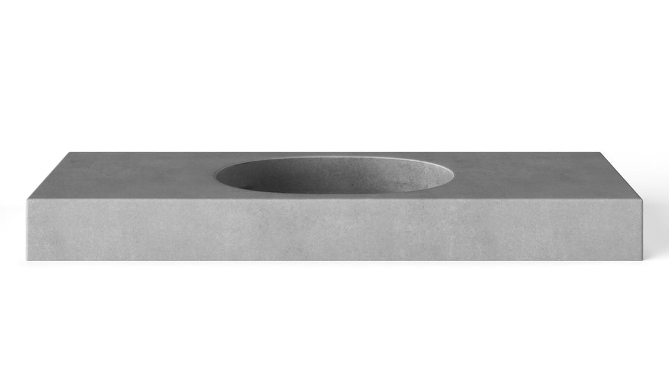 KA-075-04-SG | Kaarla - Concrete Vanity Sink