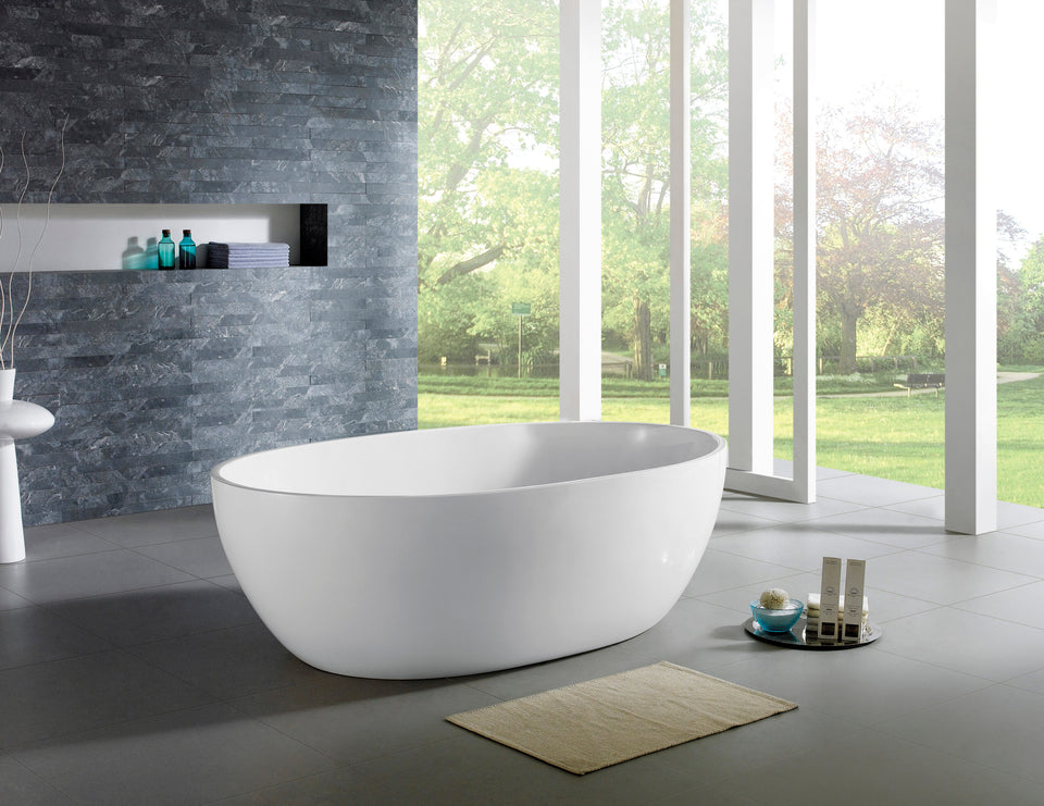 Lucia 1800 Freestanding Bathtub LBT-1800 - Poseidon LBT1800